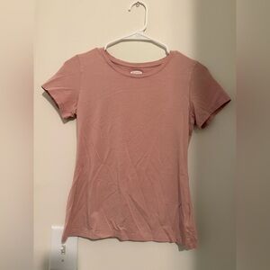 Old Navy Slim Fit Pink Short Sleeve Tee Size Small
